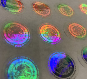 Hologramas Desmetalizados