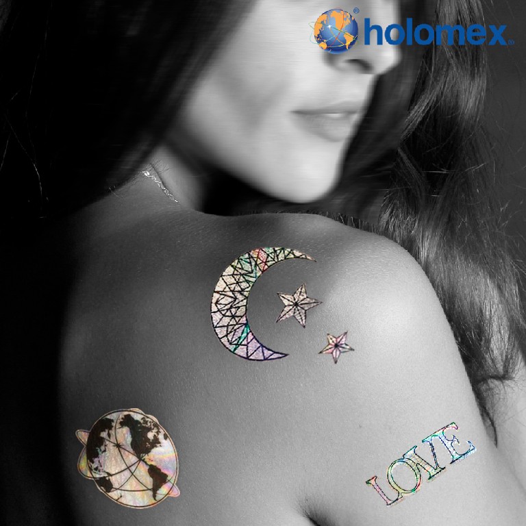 Buy BRIDE Holographic Temporary Tattoos Online in India - Etsy