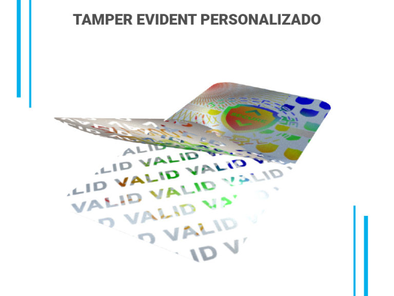 Tamper Evident Personalizado